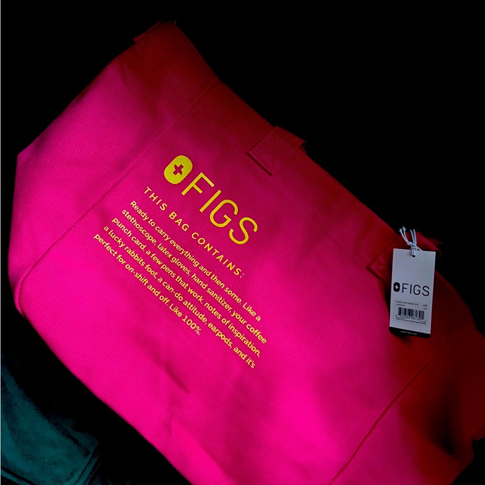 Figs tote bag…worn twice
